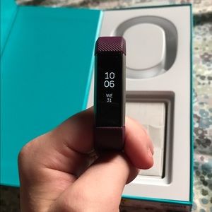 Plum Fitbit Alta